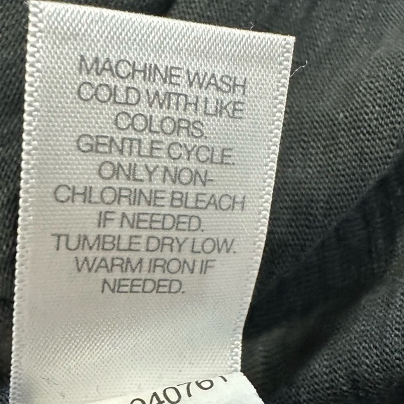 J. Jill 100% Cotton Black and Cream Embellished Sundress with Pockets - Picture 8 of 14